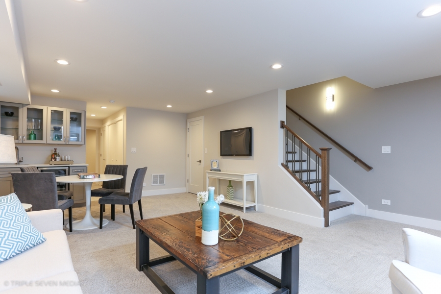 Basement, Balmoral Restoration, Chicago