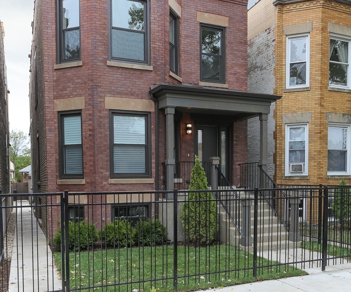Front Elevation, Balmoral Restoration, Chicago