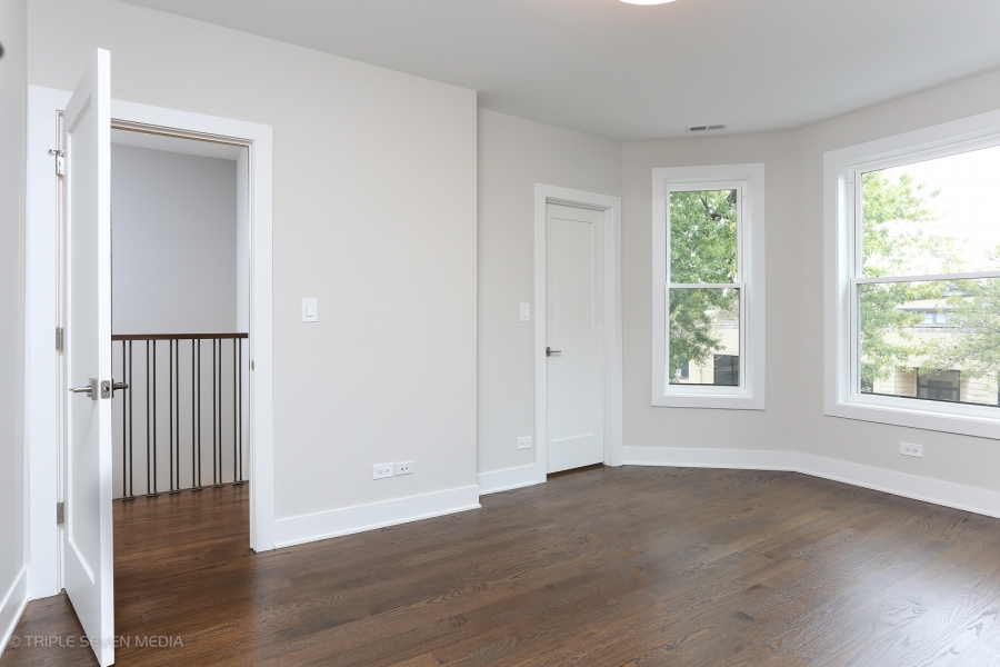 Guest Room, Balmoral Restoration, Chicago