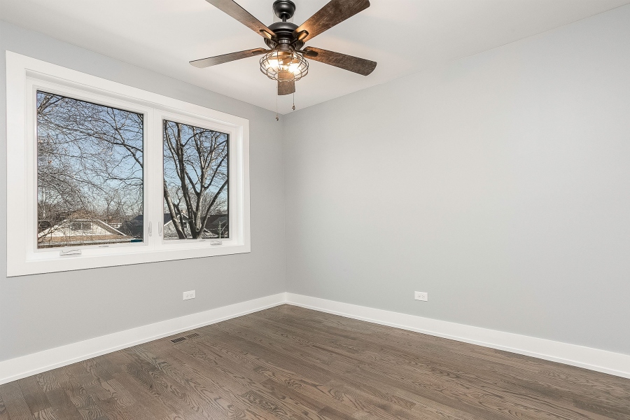 Guest Bedroom, Montana, Chicago Fire Damage Restoration Project