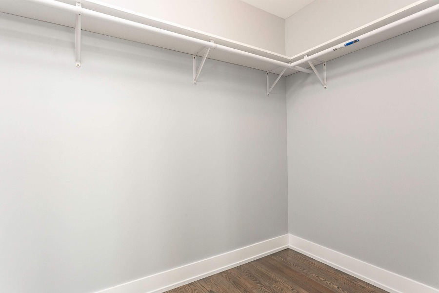 Closet, Montana, Chicago Fire Damage Restoration Project