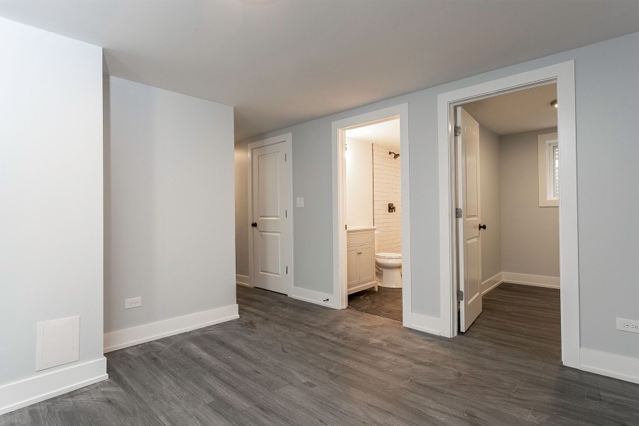 Living Space Seconf Floor, Montana, Chicago Fire Damage Restoration Project