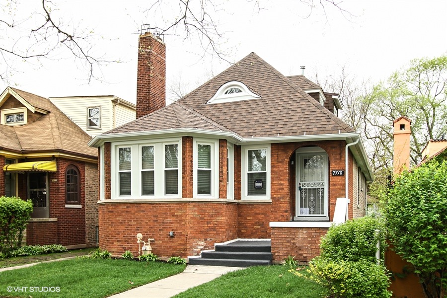 Front Elevation Luella Chicago Home Restoration Project